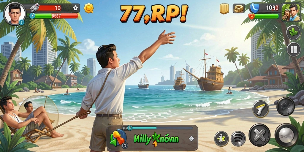 Gameplay menarik dan menyenangkan dari 77RP.