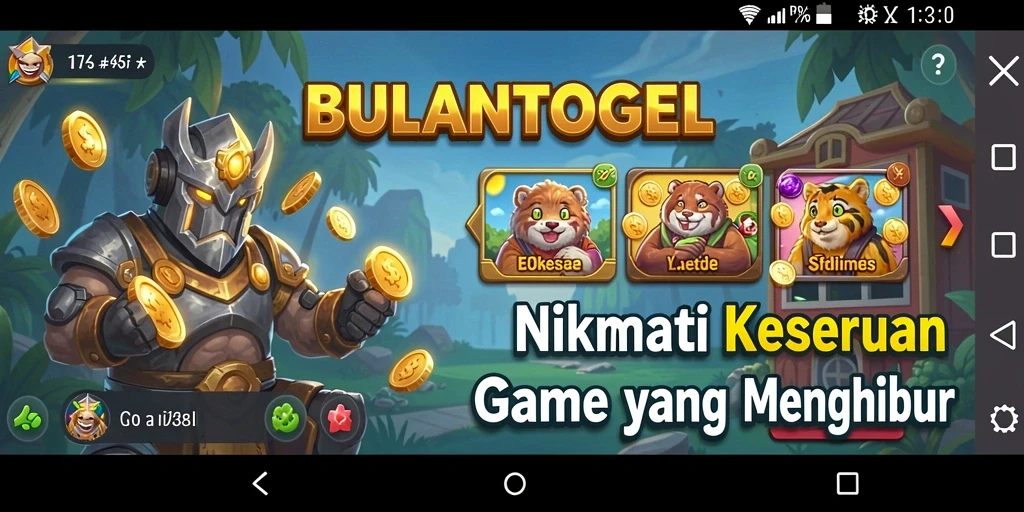 Tampilan menarik dari gameplay BULANTOGEL yang mengasyikkan.