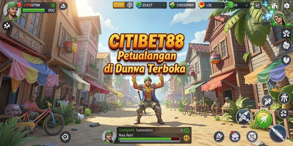 Tangkapan layar CITIBET88 menunjukkan pengalaman gameplay Open World yang mendebarkan.