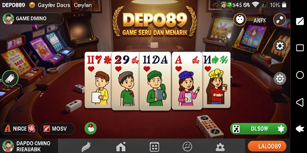 Tampilan gameplay DEPO89 yang menarik dan menegangkan.