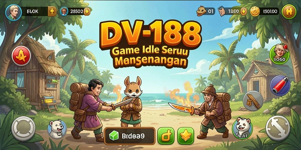 Tampilan gameplay Idle yang menarik dan interaktif.