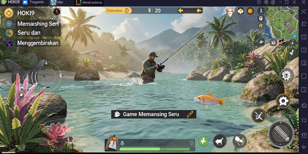 Tangkapan ikan yang menarik dalam HOKI9 dengan grafis yang memukau.
