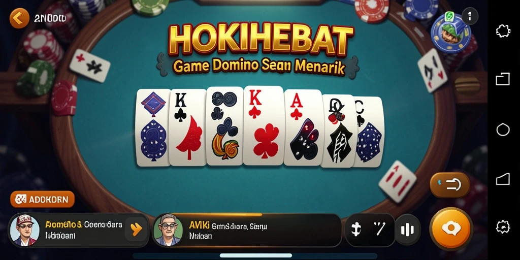 Tampilan gameplay seru HOKIHEBAT dengan grafik menawan.