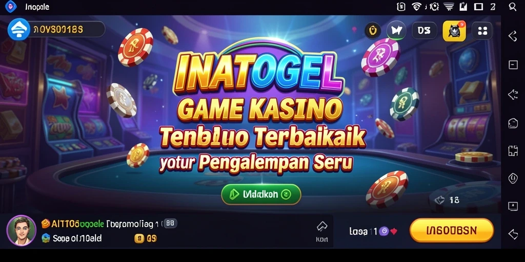 Tampilan menarik dari gameplay Kasino INATOGEL yang memikat.