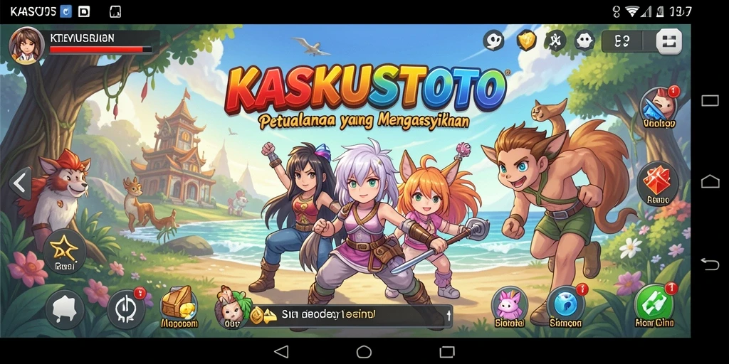 Tampilan gameplay KASKUSTOTO yang menarik dan penuh aksi.