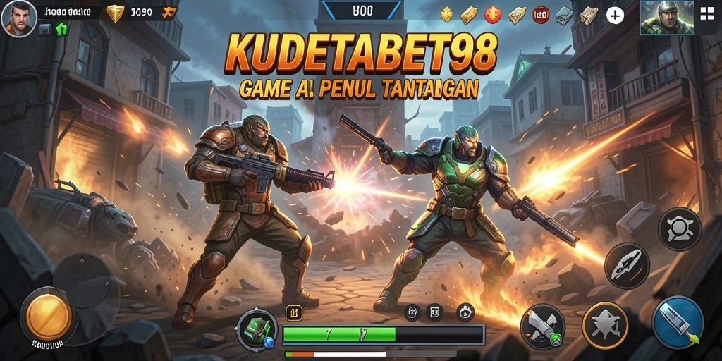 Tampilan gameplay KUDETABET98 dengan aksi seru dan grafis menakjubkan.
