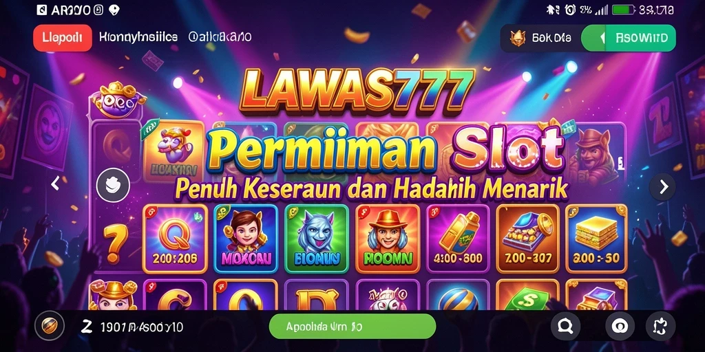 Tampilan menarik dari gameplay Slot LAWAS777 yang mengasyikkan.
