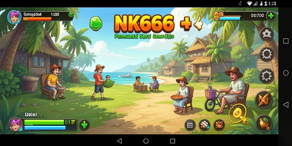 Tampilan gameplay NK666 yang seru dan menarik.