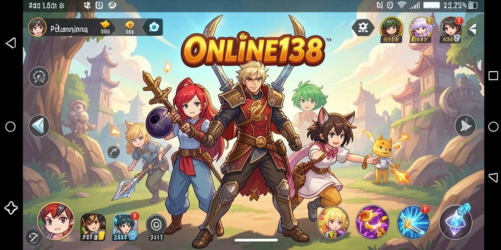 Tampilan menakjubkan dari gameplay Anime di ONLINE138.