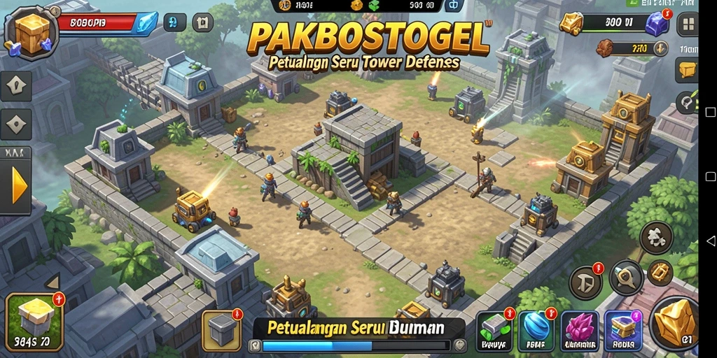 Tangkapan layar menunjukkan aksi pertempuran seru di PAKBOSTOGEL.
