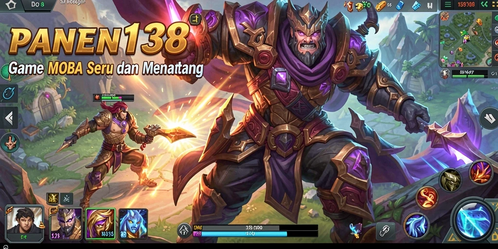 Tampilan menarik dari gameplay PANEN138 saat pertarungan sengit.