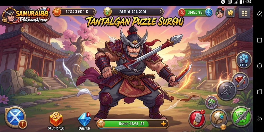 Screenshot gameplay SAMURAI88 yang menarik dan menantang.