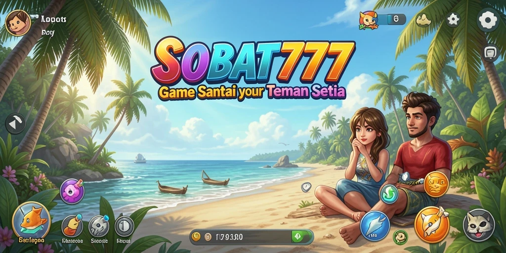 Tangkapan layar gameplay SOBAT777 yang penuh warna dan menghibur.